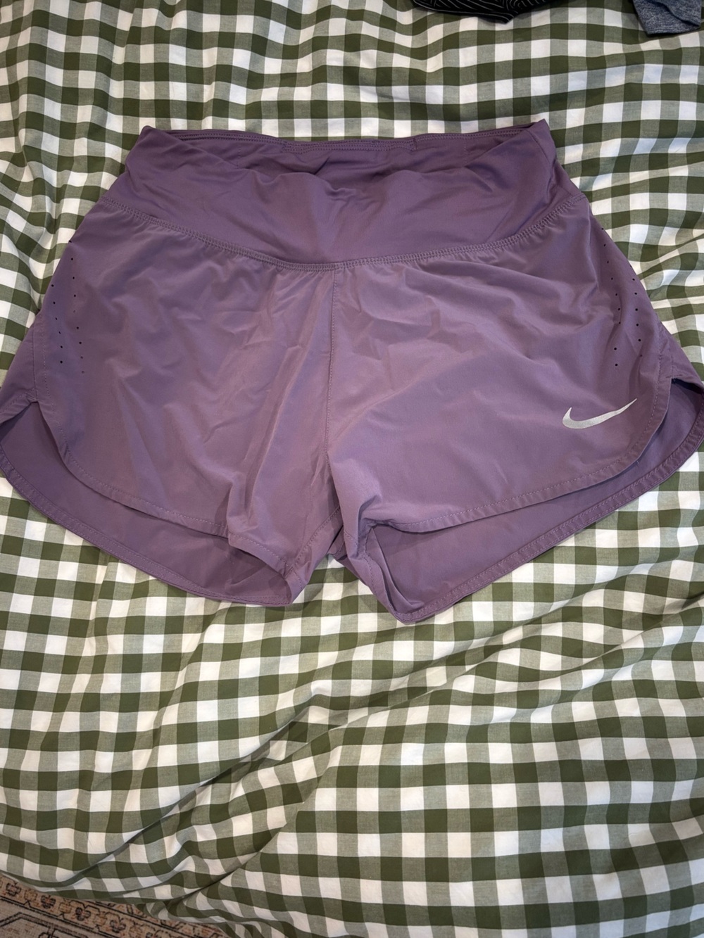 Nike Women's Lavender Athletic Running Shorts